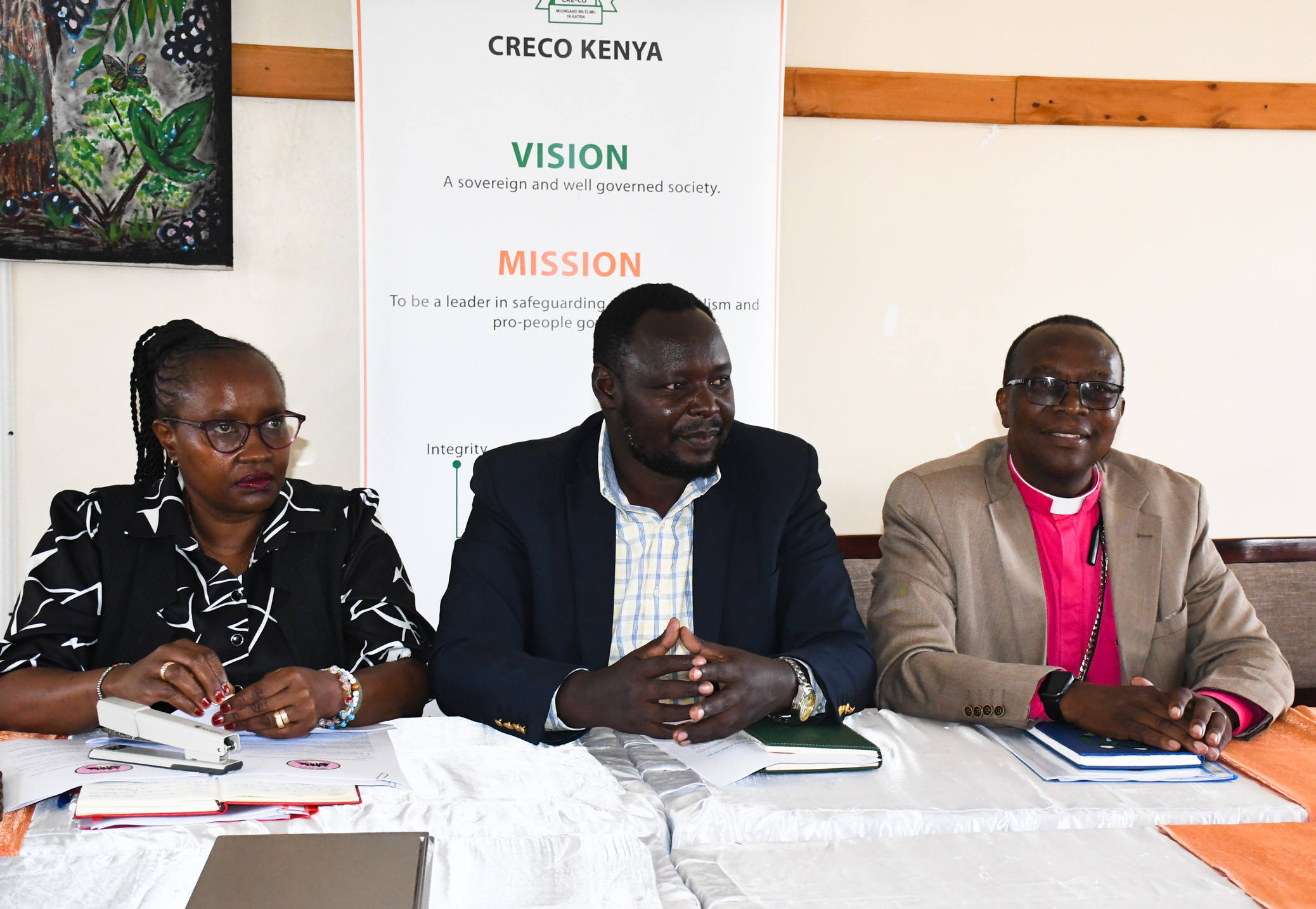 Vote Peace Consortium signing ceremony in Nairobi
