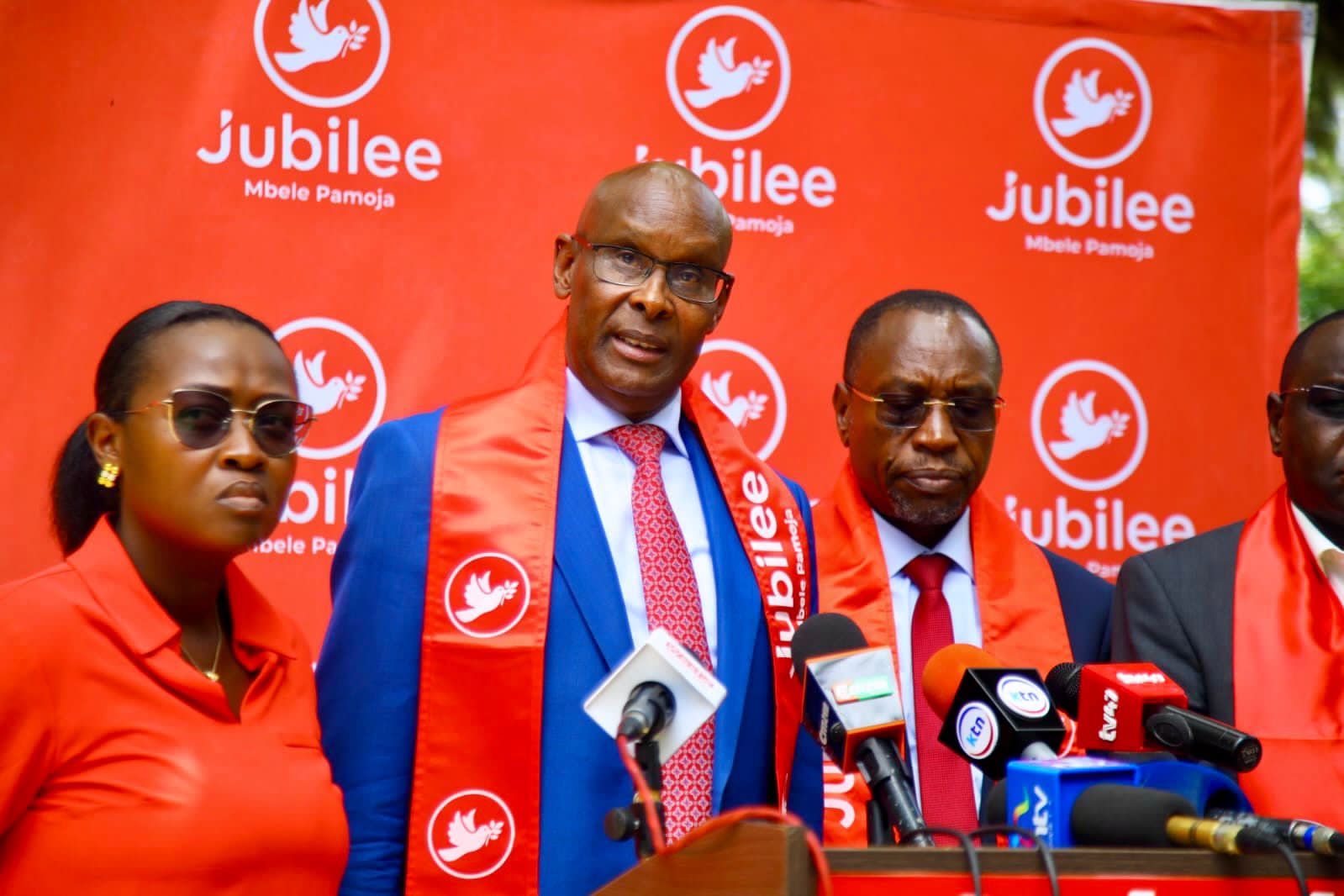 Jubilee Party leadership statement